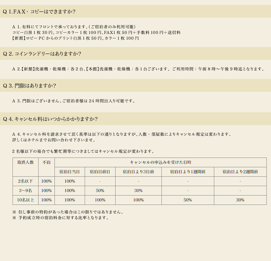 その他についての質問